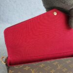 LV M61276 Felicie Pochette Brown Monogram Canvas with Gold Hardware #TOLK-1 - Image 14