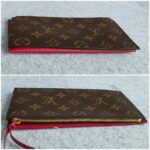 LV M61276 Felicie Pochette Brown Monogram Canvas with Gold Hardware #TOLK-1 - Image 21