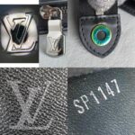 LV Pochette Voyage M64440 Monogram Eclipse Coated Canvas with Leather and Silver Hardware #GLOCS-1 - Image 16