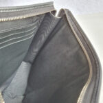 LV Pochette Voyage M64440 Monogram Eclipse Coated Canvas with Leather and Silver Hardware #GLOCS-1 - Image 24