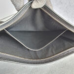 LV Pochette Voyage M64440 Monogram Eclipse Coated Canvas with Leather and Silver Hardware #GLOCS-1 - Image 20