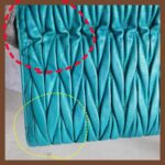 Miu Miu Wallet 5M1109 Turquoise Blue Lambskin with Gold Hardware #GLOCY-2 - Image 7