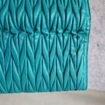 Miu Miu Wallet 5M1109 Turquoise Blue Lambskin with Gold Hardware #GLOCY-2 - Image 8