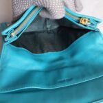 Miu Miu Wallet 5M1109 Turquoise Blue Lambskin with Gold Hardware #GLOCY-2 - Image 19