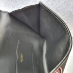 Bvlgari Clutch Black/Red Fabric with Gold Hardware #OUSR-3 - Image 18