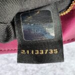 Bvlgari Clutch/Wrislet Purple Smooth Leather with Gold Hardware #OUSR-4 - Image 13