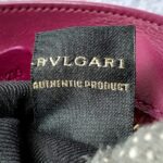 Bvlgari Clutch/Wrislet Purple Smooth Leather with Gold Hardware #OUSR-4 - Image 14