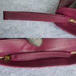 Bvlgari Clutch/Wrislet Purple Smooth Leather with Gold Hardware #OUSR-4 - Image 10