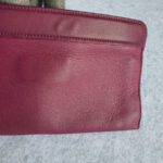 Bvlgari Clutch/Wrislet Purple Smooth Leather with Gold Hardware #OUSR-4 - Image 4