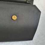 Celine Vintage Tote Black Satin with Crystal and Gold Hardware #GLOKK-5 - Image 21