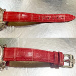 Chopard Happy Spot Diamond Quartz Watch Stainless Steel with Leather Strap #KKOL-6 - Image 5