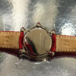 Chopard Happy Spot Diamond Quartz Watch Stainless Steel with Leather Strap #KKOL-6 - Image 4