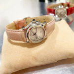 Chopard Happy Spot Diamond Quartz Watch Stainless Steel with Leather Strap #KYEE-3