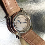 Chopard Happy Spot Diamond Quartz Watch Stainless Steel with Leather Strap #KYEE-3 - Image 2