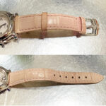 Chopard Happy Spot Diamond Quartz Watch Stainless Steel with Leather Strap #KYEE-3 - Image 6