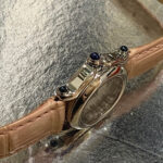 Chopard Happy Spot Diamond Quartz Watch Stainless Steel with Leather Strap #KYEE-3 - Image 5