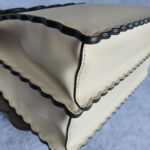 Fendi Kan l Tri-color Smooth Calf/ Embroidery /Stud and Silver Hardware #OUTS-5 - Image 14