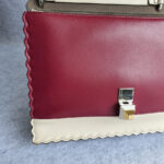 Fendi Kan l Tri-color Smooth Calf/ Embroidery /Stud and Silver Hardware #OUTS-5 - Image 23