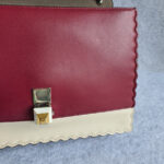 Fendi Kan l Tri-color Smooth Calf/ Embroidery /Stud and Silver Hardware #OUTS-5 - Image 24