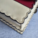 Fendi Kan l Tri-color Smooth Calf/ Embroidery /Stud and Silver Hardware #OUTS-5 - Image 17