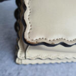 Fendi Kan l Tri-color Smooth Calf/ Embroidery /Stud and Silver Hardware #OUTS-5 - Image 15