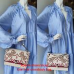 Fendi Kan l Tri-color Smooth Calf/ Embroidery /Stud and Silver Hardware #OUTS-5 - Image 32