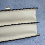 Fendi Kan l Tri-color Smooth Calf/ Embroidery /Stud and Silver Hardware #OUTS-5 - Image 10