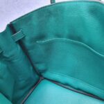 Hermes Birkin 35 Malachite Green Clemence Leather with Gold Plated Hardware #OUSR-1 - Image 37