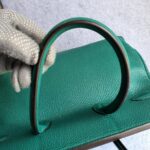 Hermes Birkin 35 Malachite Green Clemence Leather with Gold Plated Hardware #OUSR-1 - Image 19