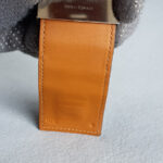 Hermes CDC Bracelet Size S Blue Alligator With Palladium Plated Hardware #OUSR-7 - Image 10