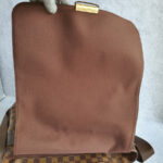 LV Bastille Messenger Damier Ebene Coated Canvas with Leather And Gold Hardware #OUST-1 - Image 6