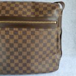LV Bastille Messenger Damier Ebene Coated Canvas with Leather And Gold Hardware #OUST-1 - Image 5