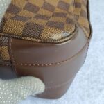 LV Bastille Messenger Damier Ebene Coated Canvas with Leather And Gold Hardware #OUST-1 - Image 22