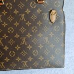 LV Marignan Brown Monogram Coated Canvas with Leather and Gold Hardware #OUTS-2 - Image 6