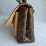 LV Marignan Brown Monogram Coated Canvas with Leather and Gold Hardware #OUTS-2 - Image 8