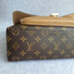 LV Marignan Brown Monogram Coated Canvas with Leather and Gold Hardware #OUTS-2 - Image 11