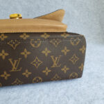 LV Marignan Brown Monogram Coated Canvas with Leather and Gold Hardware #OUTS-2 - Image 12