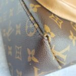 LV Marignan Brown Monogram Coated Canvas with Leather and Gold Hardware #OUTS-2 - Image 14