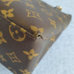 LV Marignan Brown Monogram Coated Canvas with Leather and Gold Hardware #OUTS-2 - Image 15