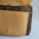 LV Marignan Brown Monogram Coated Canvas with Leather and Gold Hardware #OUTS-2 - Image 27