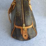 LV Montorgueil PM Brown Monogram Canvas with Leather and Gold Hardware #GLKYT-2 - Image 7