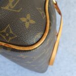 LV Montorgueil PM Brown Monogram Canvas with Leather and Gold Hardware #GLKYT-2 - Image 17
