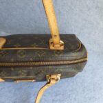 LV Montorgueil PM Brown Monogram Canvas with Leather and Gold Hardware #GLKYT-2 - Image 10