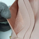 Prada 1M1132 Wallet Light Pink Saffiano Leather with Gold Hardware #SUEO-1 - Image 15