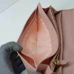 Prada 1M1132 Wallet Light Pink Saffiano Leather with Gold Hardware #SUEO-1 - Image 16