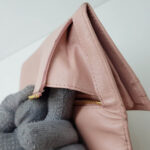 Prada 1M1132 Wallet Light Pink Saffiano Leather with Gold Hardware #SUEO-1 - Image 17