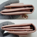 Prada 1M1132 Wallet Light Pink Saffiano Leather with Gold Hardware #SUEO-1 - Image 5