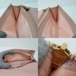 Prada 1M1132 Wallet Light Pink Saffiano Leather with Gold Hardware #SUEO-1 - Image 19