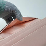 Prada 1M1132 Wallet Light Pink Saffiano Leather with Gold Hardware #SUEO-1 - Image 11