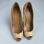 Sergio Rossi Peeptoe Size 38.5 Shoes #KLLY-55 - Image 2